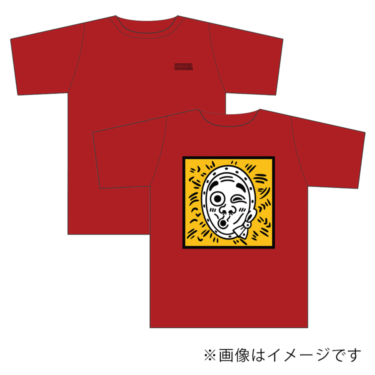 【大林ひょと子】Tシャツ　イラストver.(back print)
